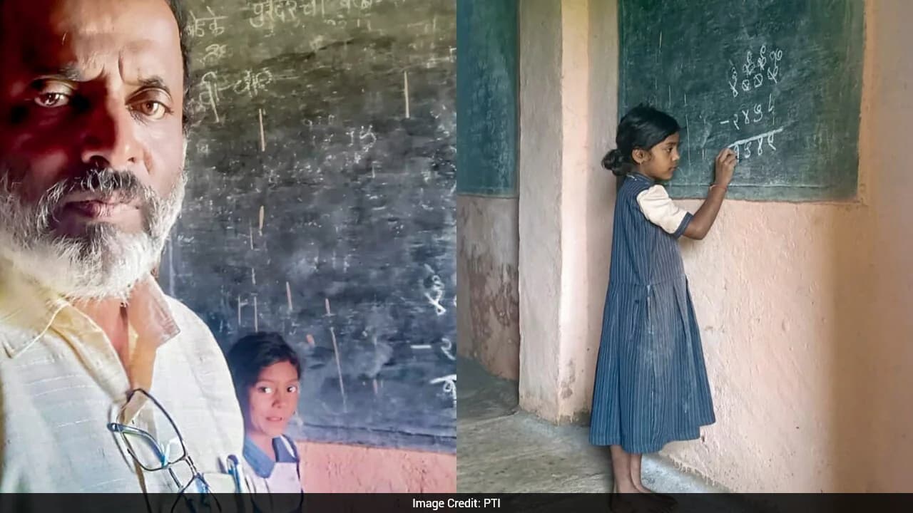Meet Jivan Mithari, The Teacher Who Treks 5 Km Daily To Teach One Student