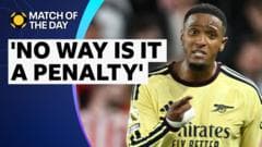 Referee 'completely wrong' to award penalty - Williams