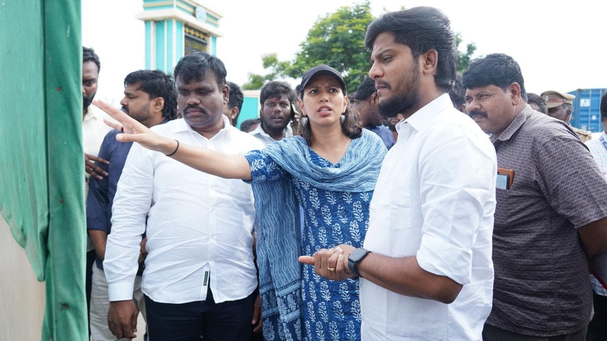 HR&CE Minister inspects Northeast monsoon preparedness in Tiruvottiyur and Manali